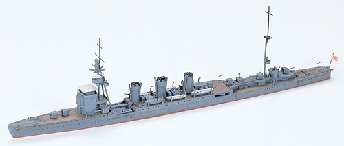 tamiya 田宫 1/700 木曾轻巡洋舰(木制展示台 kiso light cruiser