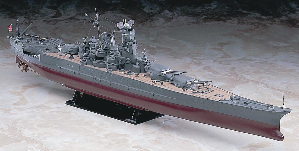 hasegawa 1/450 ijn battleship musashi 日本武藏号战舰#40112(z012